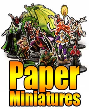 Paper Minis Front Button